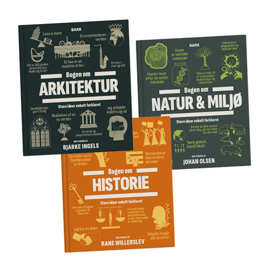 Bogpakke: Arkitektur, Natur & Miljø og Historie