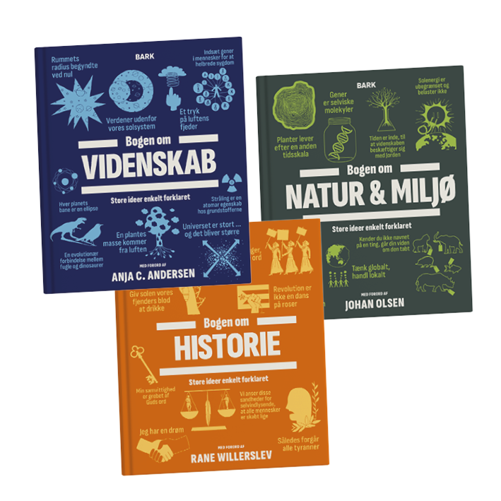 Bogpakke: Videnskab, Natur & Miljø og Historie