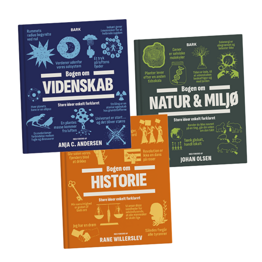 Bogpakke: Videnskab, Natur & Miljø og Historie