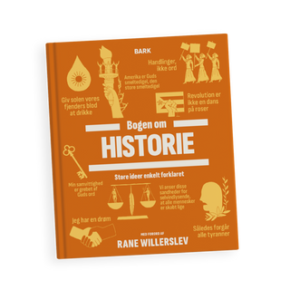 Bogen om Historie – Store ideer enkelt forklaret, hardback, Forlaget Bark